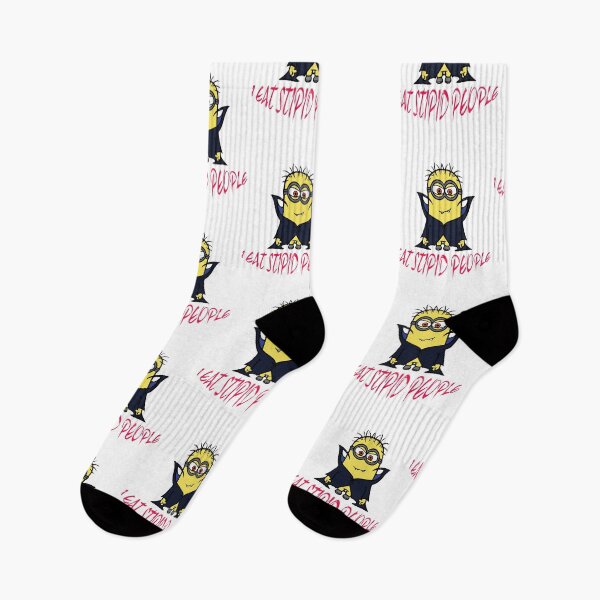 Item preview, Minion I Eat Stupid People designed and sold by Joanna-Asia.