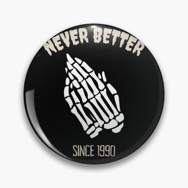 Item preview, Never Better Praying Hands Skeleton Design designed and sold by ThisIsMugLife.