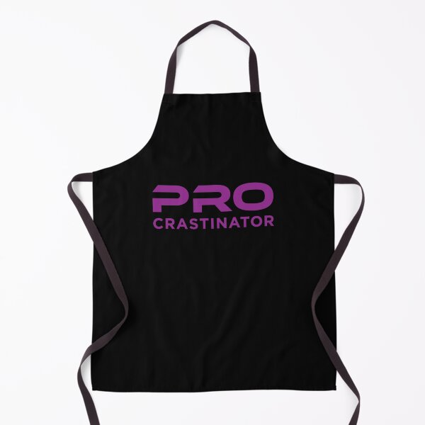 Item preview, Procrastinator (Purple on Black) designed and sold by STUDIO-72.