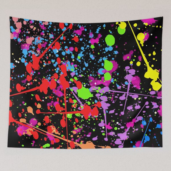 Item preview, Paint Splash designed and sold by TotallyRetroArt.