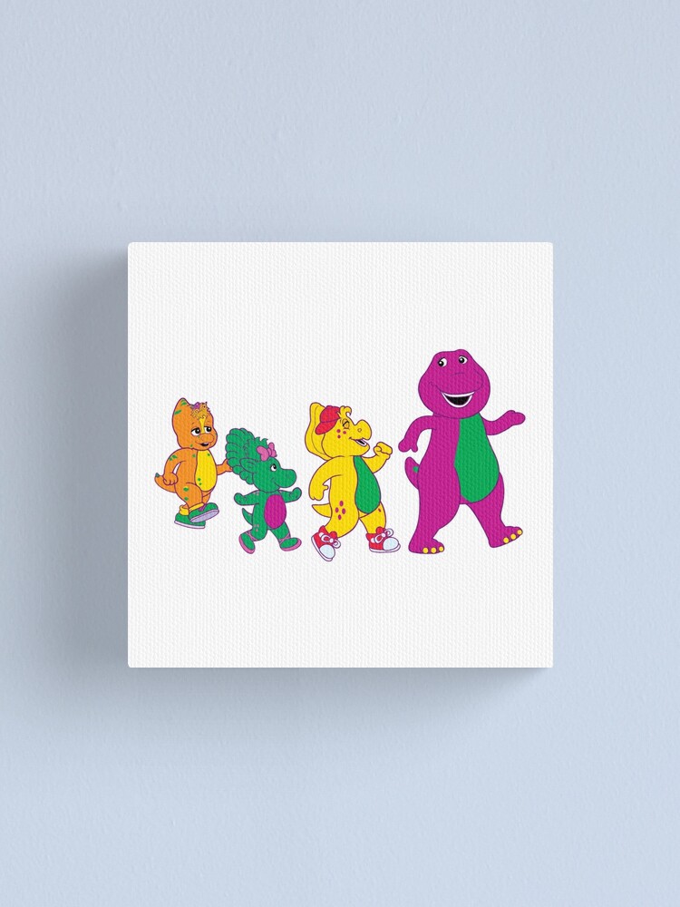 Barney and Friends Canvas Print