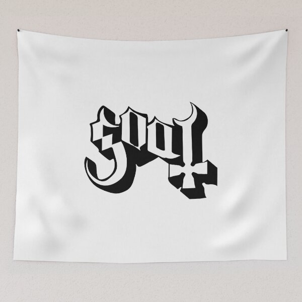 Item preview, goat ghost logo designed and sold by CitrusRock17.