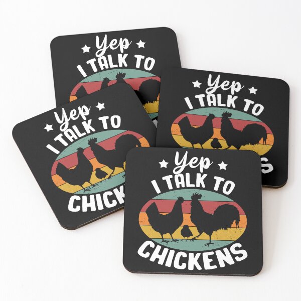 Item preview, Yep I Talk To Chickens designed and sold by SunsetGloww.