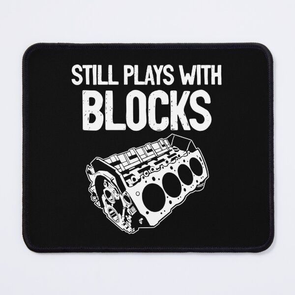 Item preview, Mechanic - I Still Plays With Blocks designed and sold by SunsetGloww.