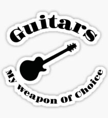 Guitars Sticker