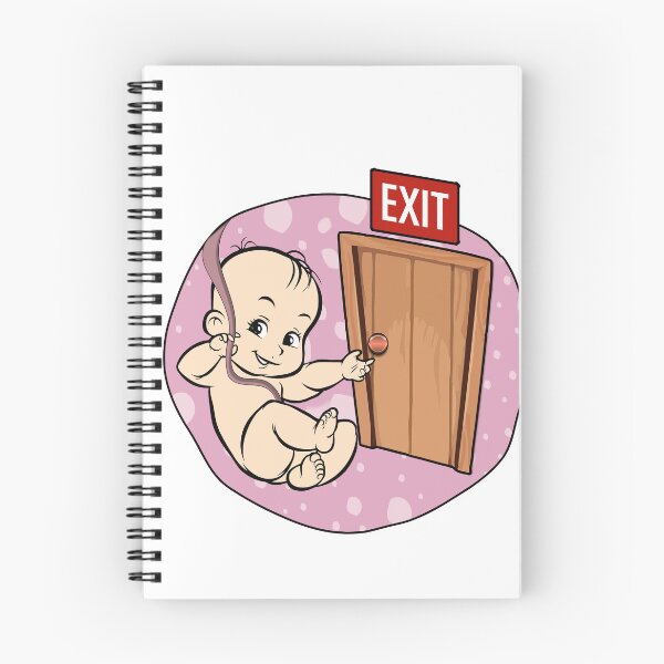 Item preview, Baby Ready to EXIT designed and sold by DabGraphic.