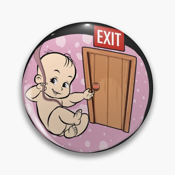 Item preview, Baby Ready to EXIT designed and sold by DabGraphic.