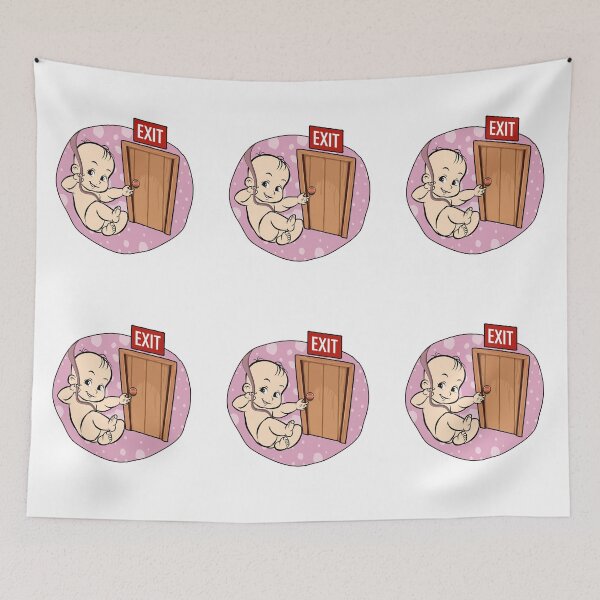 Item preview, Baby Ready to EXIT designed and sold by DabGraphic.