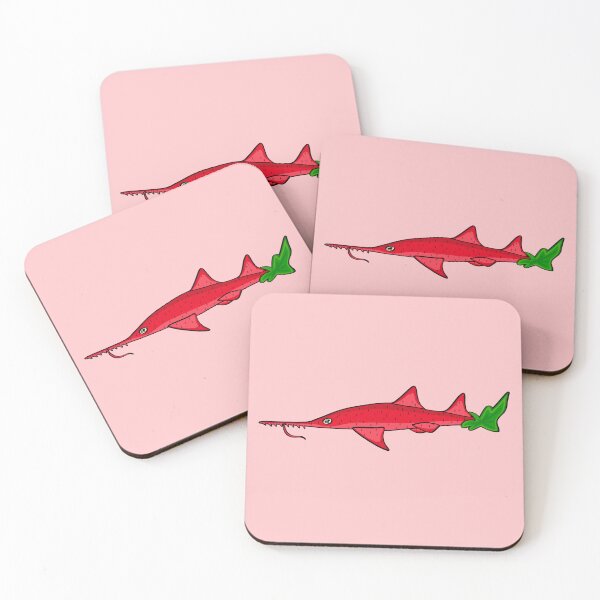 Item preview, Strawberry Sawshark  designed and sold by VanHollowStudio.