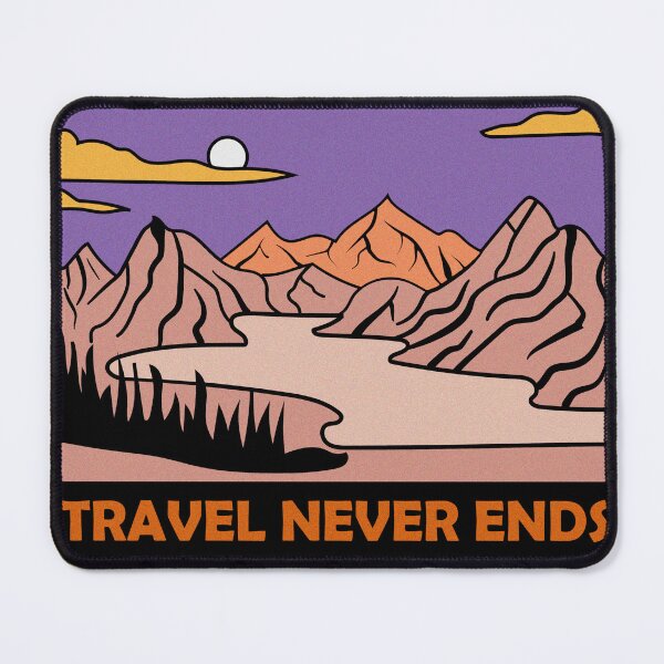 Item preview, travel never ends ıllustatıon  designed and sold by venus-ian.