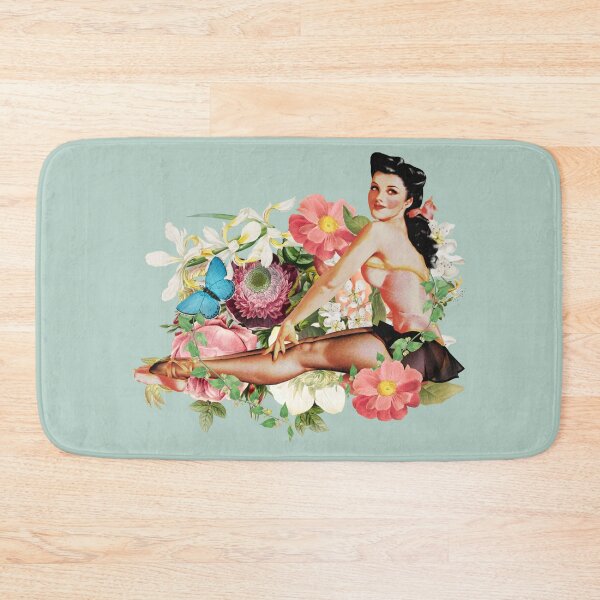 Item preview, Gorgeous Retro Summer Cute Vintage Girl Flower Design designed and sold by TrulyEpoque.