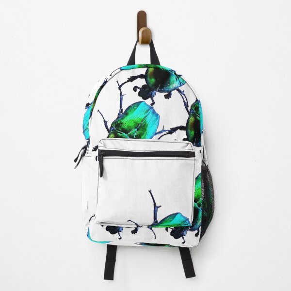 Item preview, ROSE BEETLES IN PHOSPHORUS GREEN, BEETLE MANIA designed and sold by nickbrayimages.