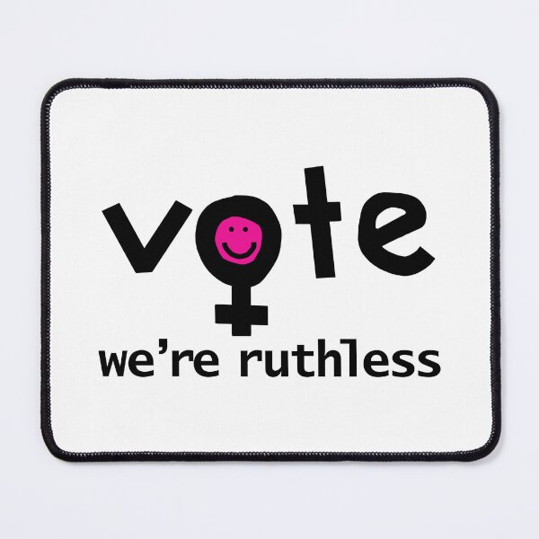 Item preview, Vote We're Ruthless Typography designed and sold by ellenhenry.