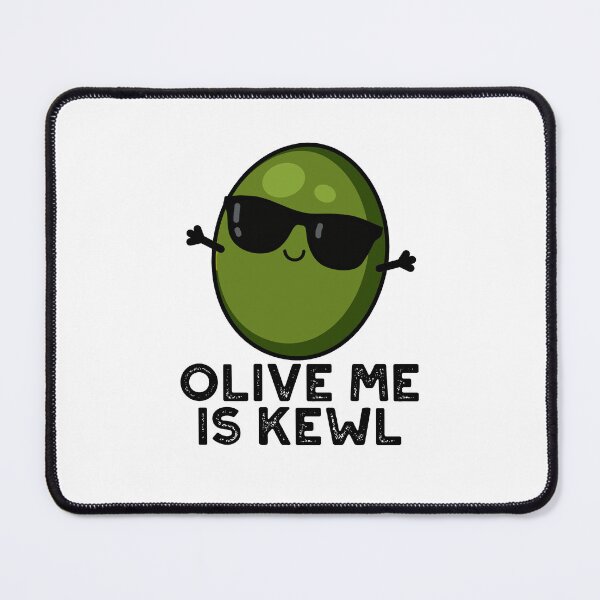 Item preview, Olive Me Is Kewl Cool Olive Puns designed and sold by punnybone.