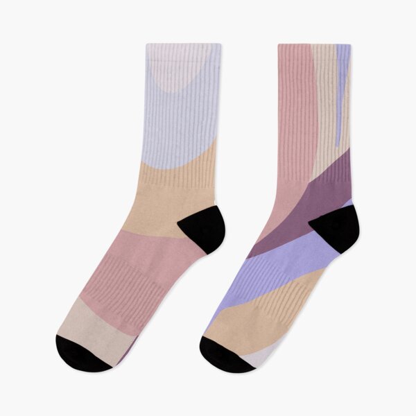 Aperçu de l'œuvre Conception de motif violet pastel rose créée et vendue par sydneymcc.