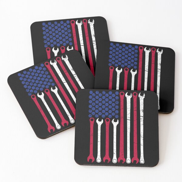 Item preview, Mechanic Flag designed and sold by SunsetGloww.