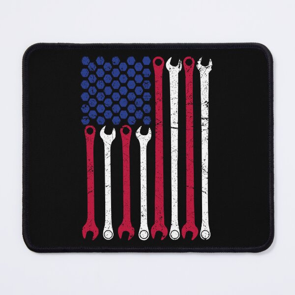 Item preview, Mechanic Flag designed and sold by SunsetGloww.