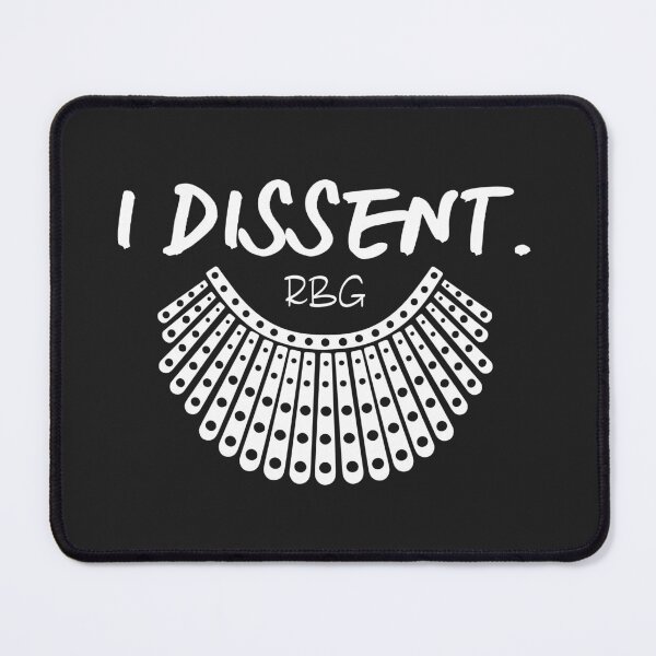 Item preview, I Dissent, I Dissent Collar RBG Vote Quote designed and sold by jannta.