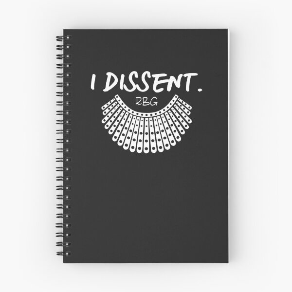 Aperçu de l'œuvre Je suis en désaccord, je suis en désaccord avec le collier RBG Vote Quote créée et vendue par jannta.