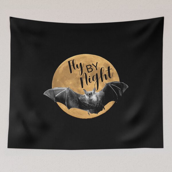 Item preview, Fly by Night Bat designed and sold by AMERICANCHEEZ.
