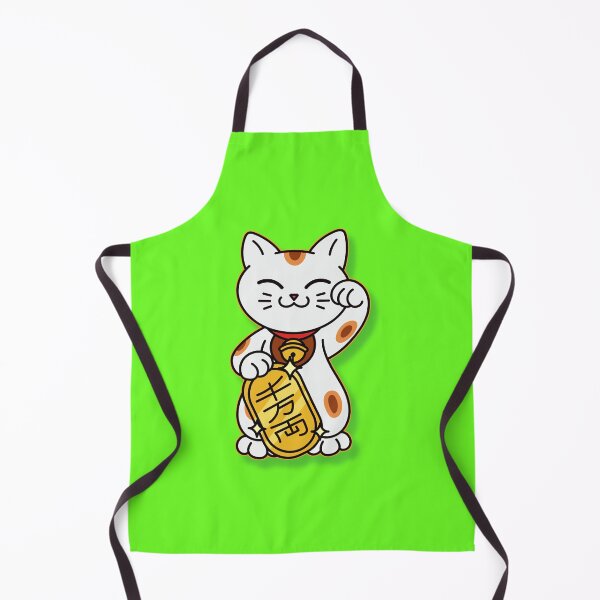 Item preview, Good luck kitty with medallion  designed and sold by BubbleCrumbs.