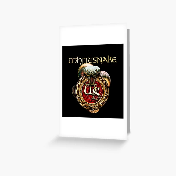 Whitesnake - Snake in medallion logo
