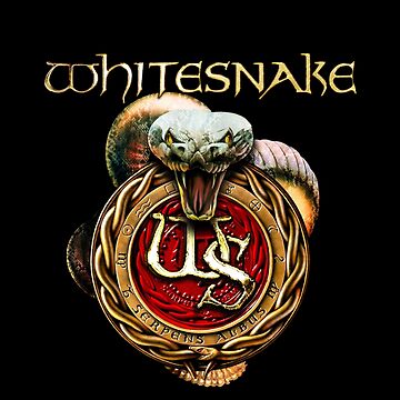 Vtg 1987 Whitesnake David Coverdale Camiseta De Concierto Negro M