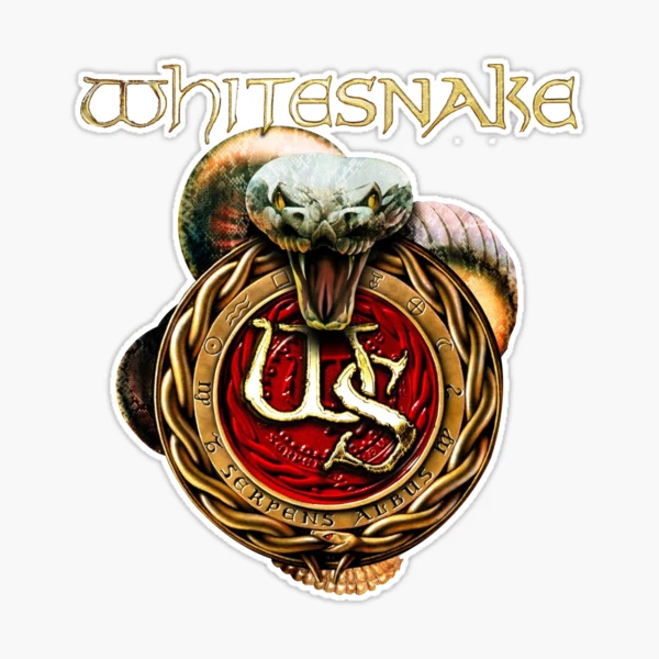 Whitesnake - Snake in medallion logo