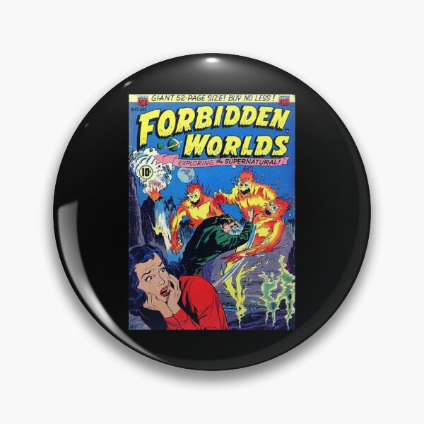 Artikelvorschau, Verbotene Welten Sept.-Okt. Vintage Retro Science Fiction Comic Cover Racerback Tanktop entworfen und verkauft von saurelmosert.