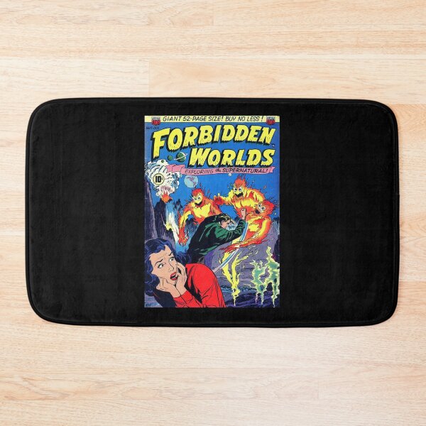 Item preview, Forbidden Worlds Sept-Oct Vintage Retro Science Fiction Comic Book Cover Racerback Tank Top designed and sold by saurelmosert.