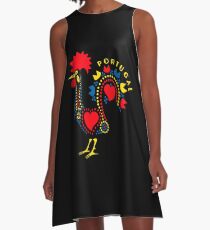 Rooster - Portugal A-Line Dress
