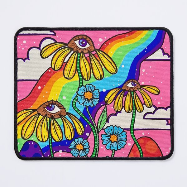Item preview, Psychedelic Flora designed and sold by blitz.ink.