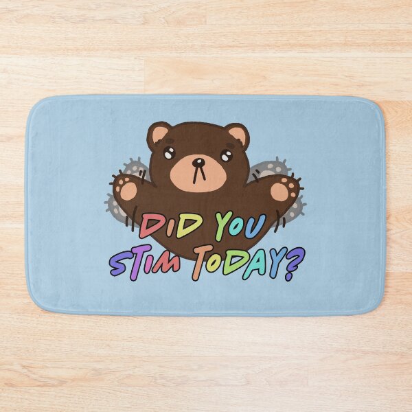 Item preview, Did You Stim Today? - Bear Reminders designed and sold by sticker-li.
