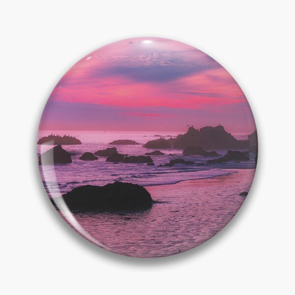 Item preview, Pink and purple beach - Watercolor Painting 2 designed and sold by Unaiza Khalid.