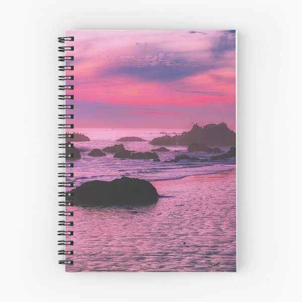 Item preview, Pink and purple beach - Watercolor Painting 2 designed and sold by Unaiza Khalid.