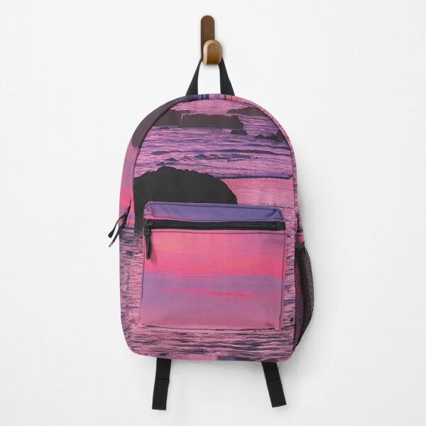 Item preview, Pink and purple beach - Watercolor Painting 2 designed and sold by Unaiza Khalid.