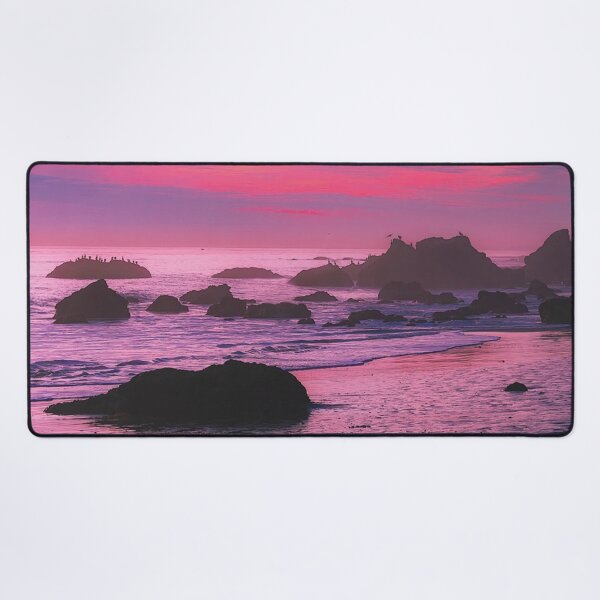 Item preview, Pink and purple beach - Watercolor Painting 2 designed and sold by Unaiza Khalid.