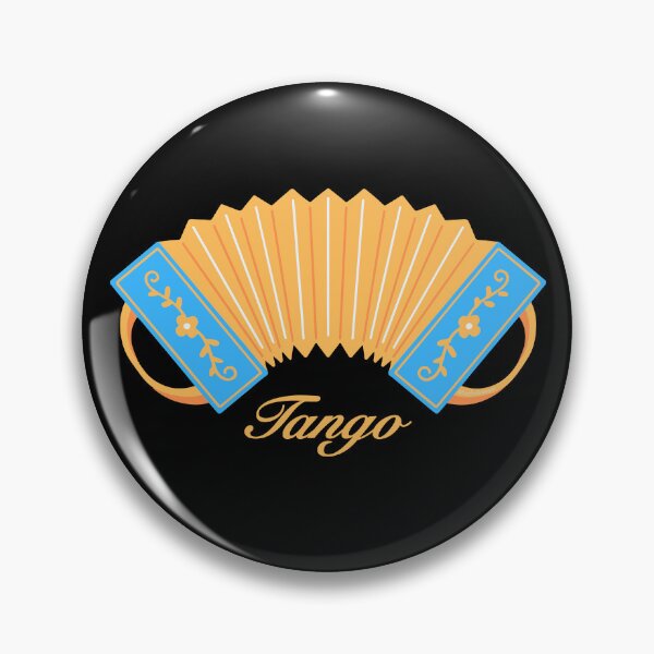 Item preview, Blue and Gold Bandoneon designed and sold by infinitetango.