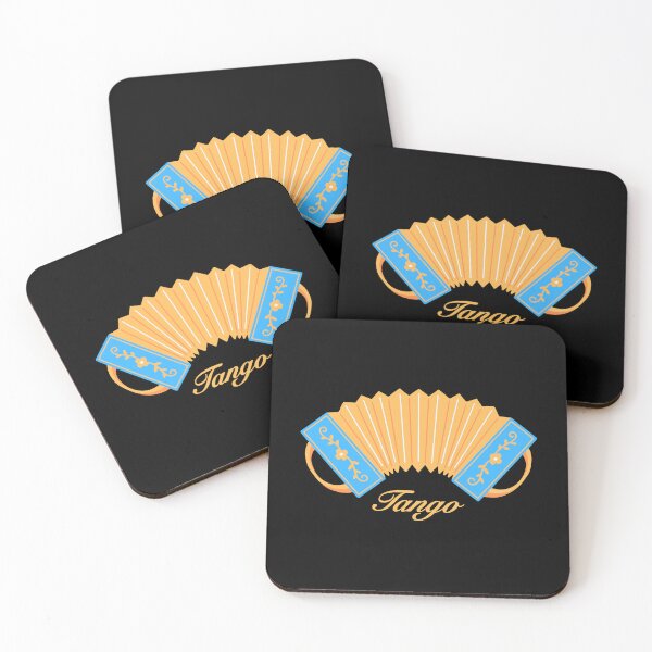 Item preview, Blue and Gold Bandoneon designed and sold by infinitetango.