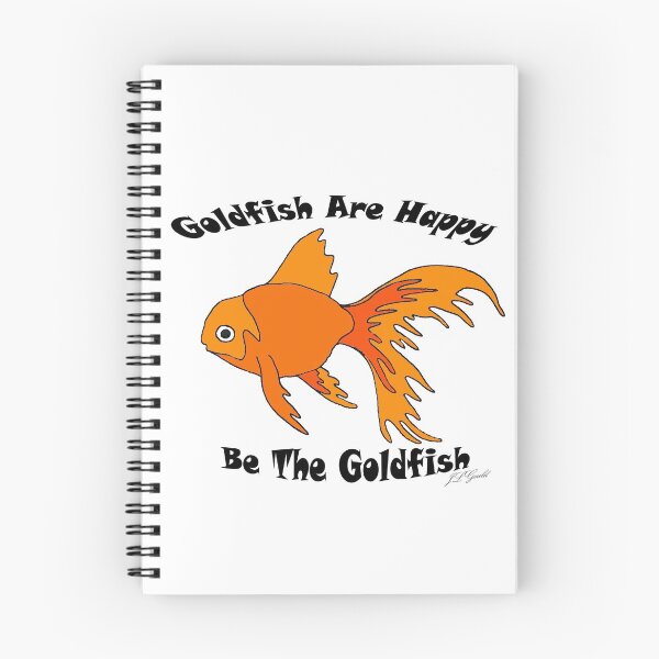 Item preview, Goldfish Are Happy designed and sold by J. L. Gould.