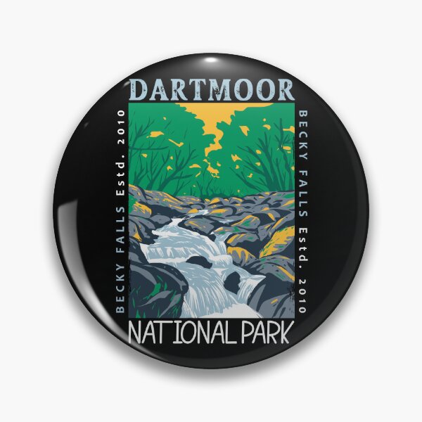 Item preview, Dartmoor National Park Becky Falls England Distressed designed and sold by KrisSidDesigns.