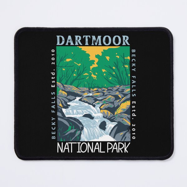 Item preview, Dartmoor National Park Becky Falls England Distressed designed and sold by KrisSidDesigns.