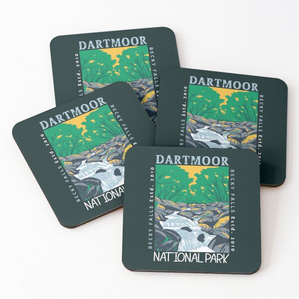 Item preview, Dartmoor National Park Becky Falls England Distressed designed and sold by KrisSidDesigns.