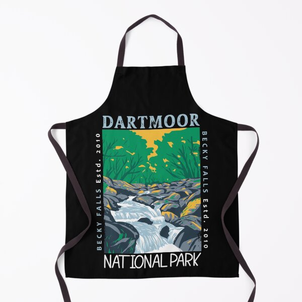 Item preview, Dartmoor National Park Becky Falls England Distressed designed and sold by KrisSidDesigns.