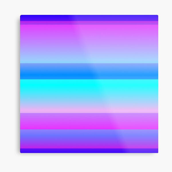 Blue Ocean Color Palette Deep Sea Color Palette Metal Print For Sale By Lausn Redbubble