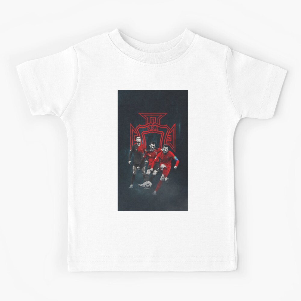 Art CR7 Wallpaper Kids T-Shirt for Sale by laarefsall