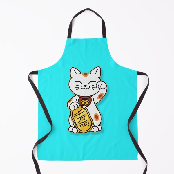 Item preview, Good luck kitty with medallion  designed and sold by BubbleCrumbs.