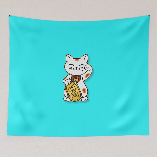 Item preview, Good luck kitty with medallion  designed and sold by BubbleCrumbs.