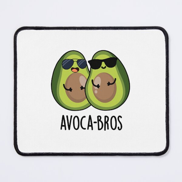 Item preview, Avoca-bros Funny Avocado Puns  designed and sold by punnybone.