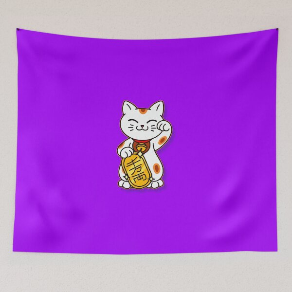 Item preview, Good luck kitty with medallion  designed and sold by BubbleCrumbs.